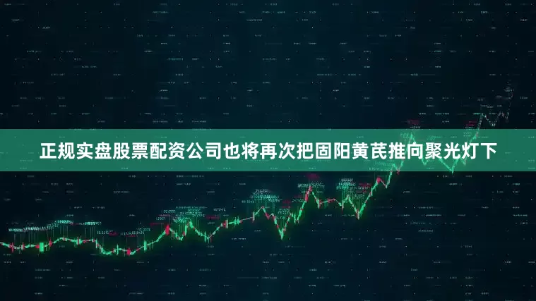 正规实盘股票配资公司也将再次把固阳黄芪推向聚光灯下